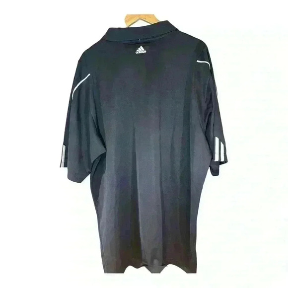 Adidas Polo Shirt “Made in Detroit Logo” black men’s size 2XL - Picture 2 of 10